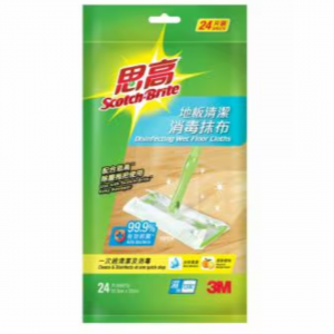 思高 地板清潔消毒抺布 (24片裝)