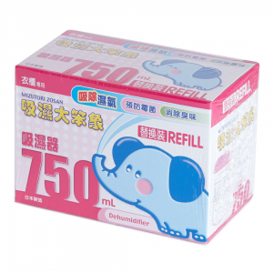 獅王 吸濕大笨象替換芯 (750ml 孖裝)